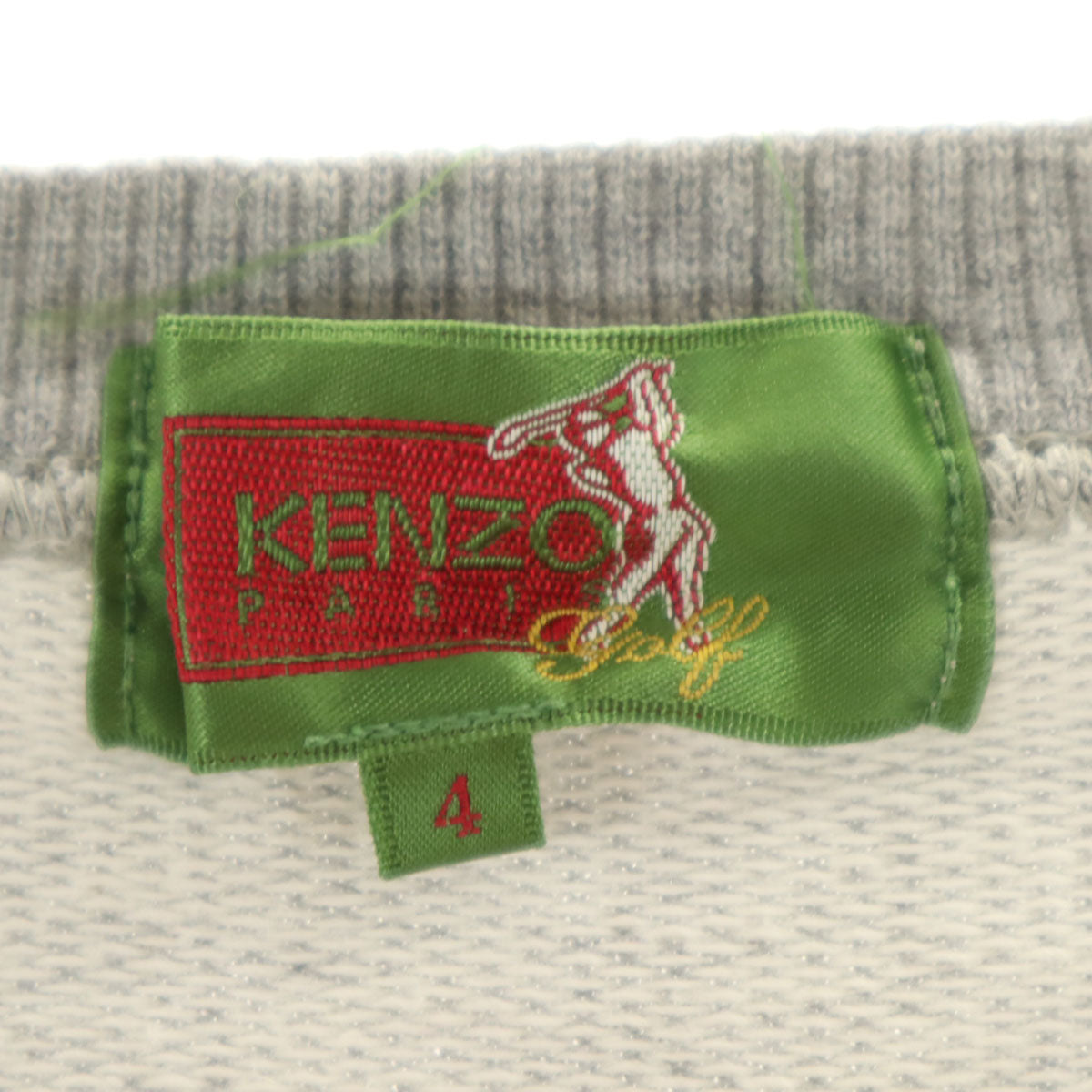 KENZO GOLF ケンゾーゴルフ 90s 日本製 オールド 長袖 トレーナー 4