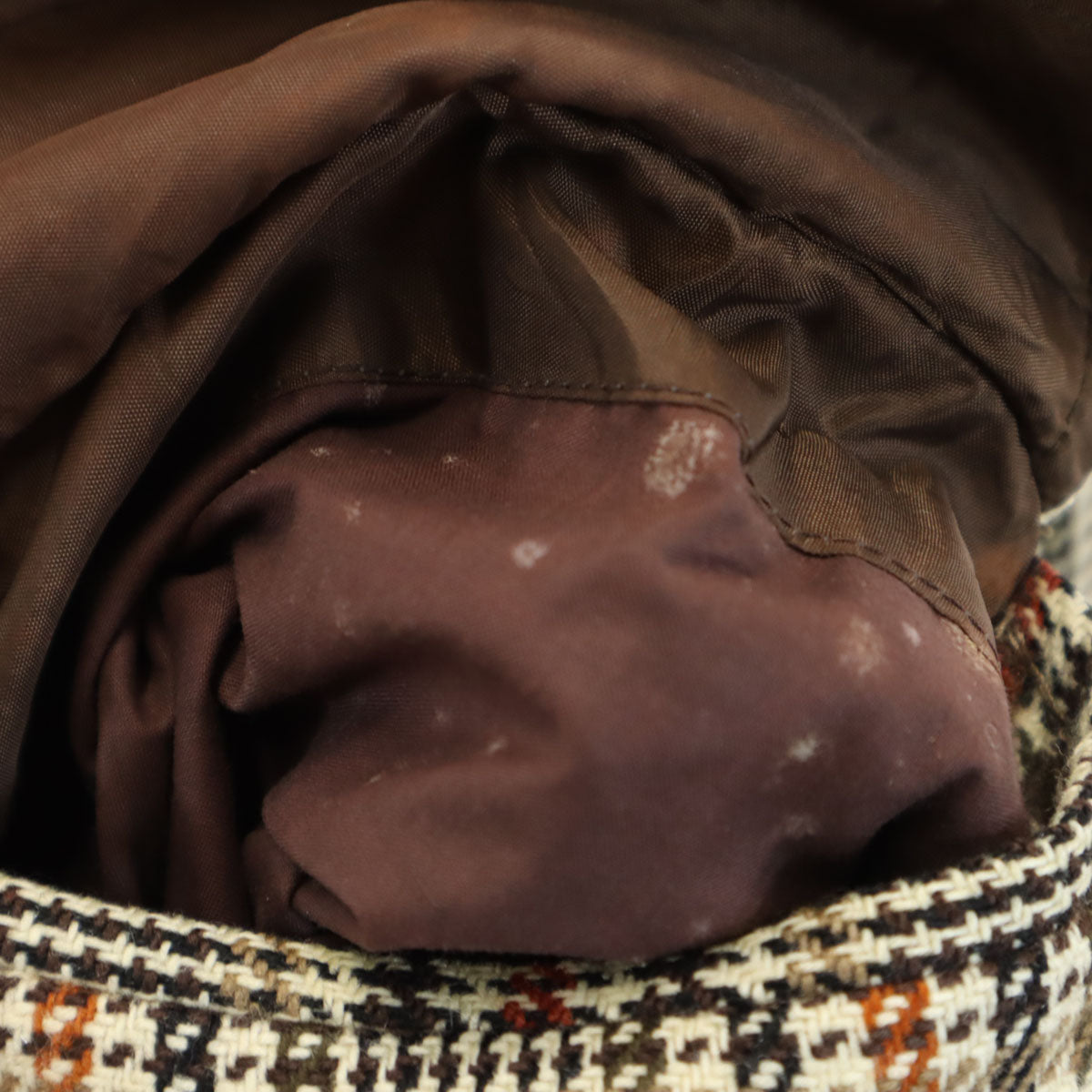 Burberrys バーバリーズ 80s 英国製 ヴィンテージ チェック柄 ツイード テーラードジャケット 38 ベージュ メンズ