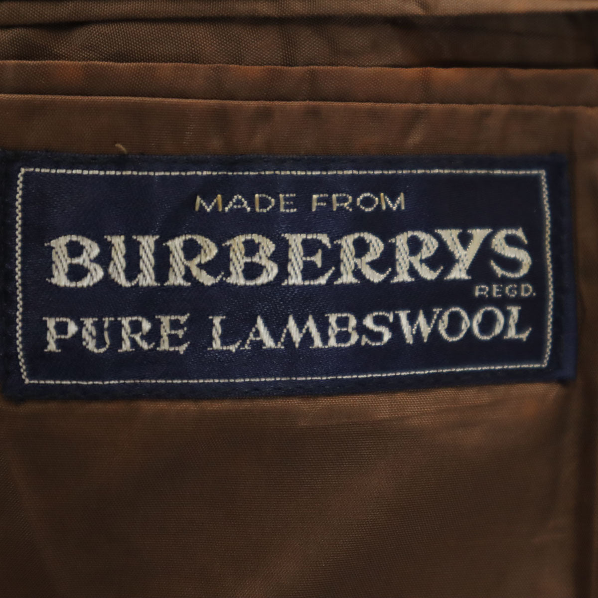 Burberrys バーバリーズ 80s 英国製 ヴィンテージ チェック柄 ツイード テーラードジャケット 38 ベージュ メンズ