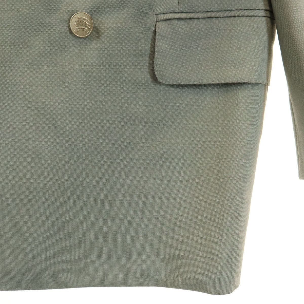 Burberrys バーバリーズ 90s オールド ダブル テーラードジャケット A4 グレー系 メンズ