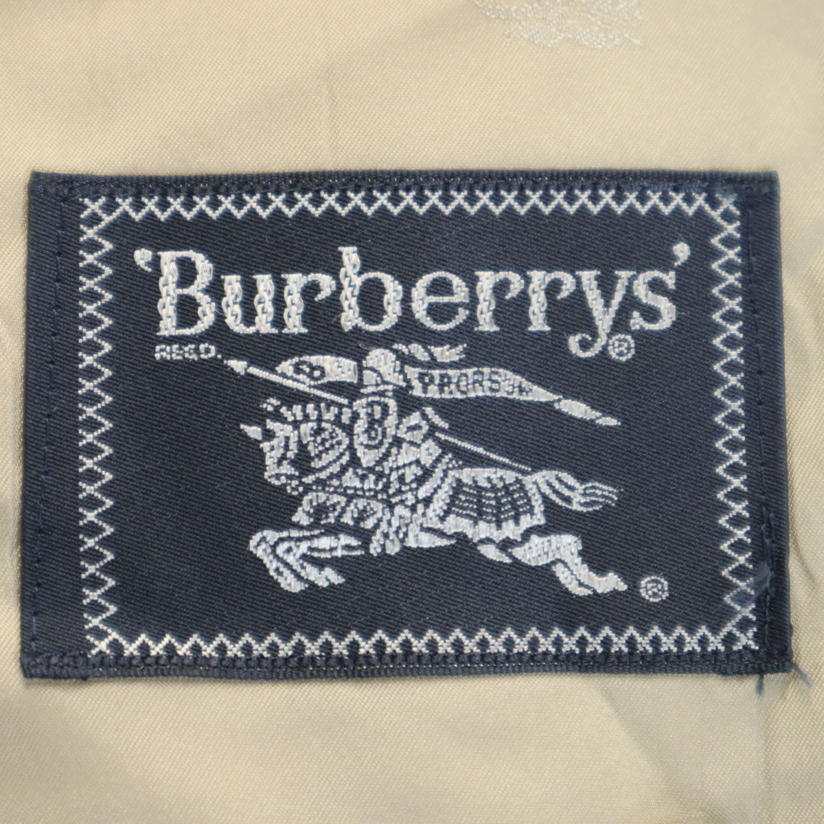 Burberrys バーバリーズ 90s オールド ダブル テーラードジャケット A4 グレー系 メンズ
