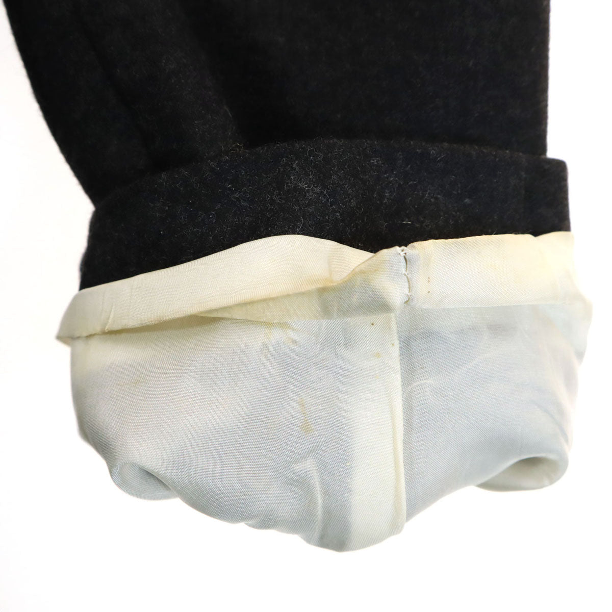 FENDI フェンディ イタリア製 ダブル テーラードジャケット 50 チャコールグレー メンズ