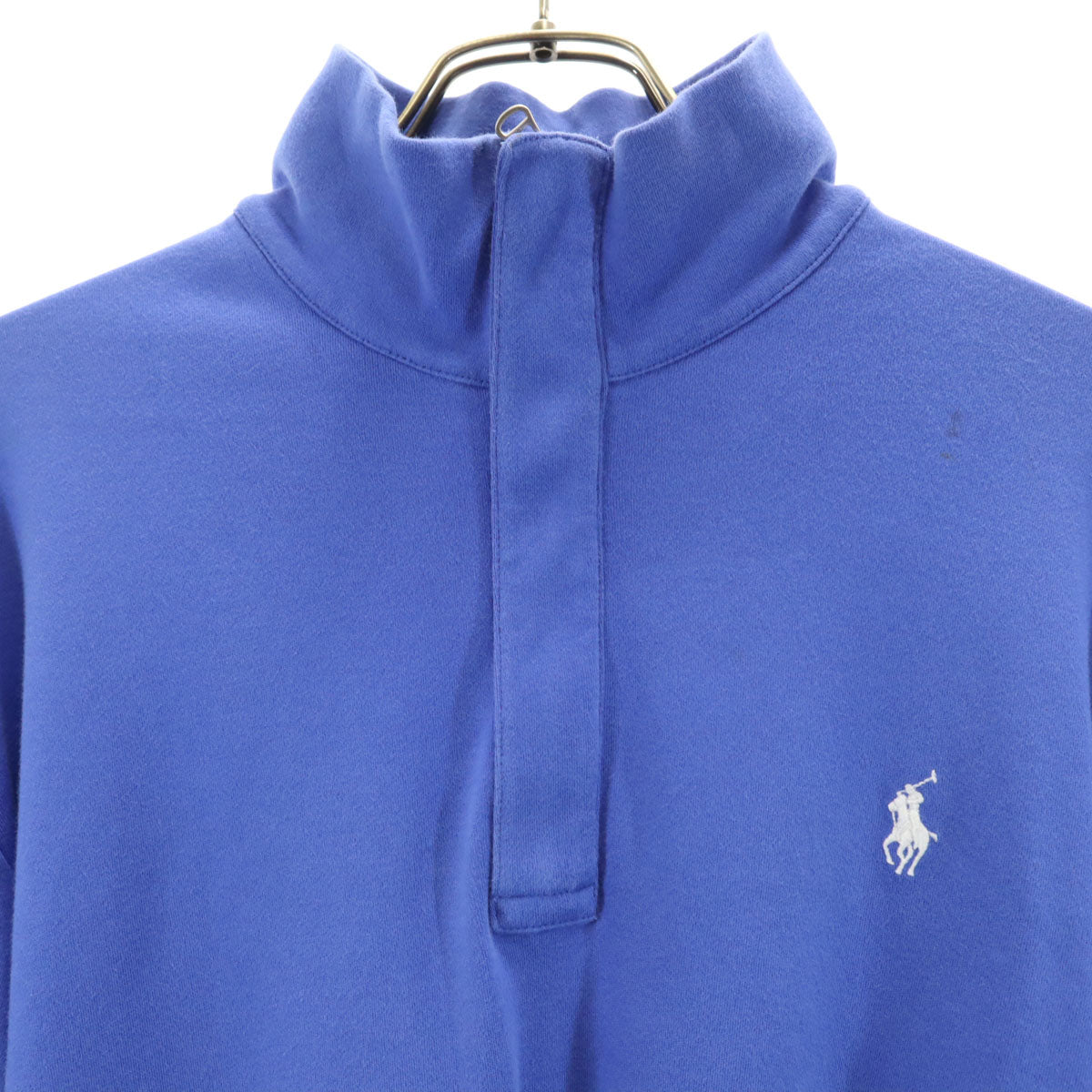 極美品　ポロ　ゴルフ　ラルフローレン　ハーフジップ　ポニーロゴ　刺繍　ウェア　紺 未使用 POLO GOLF RALPH LAUREN ポロゴルフラルフローレン 長袖