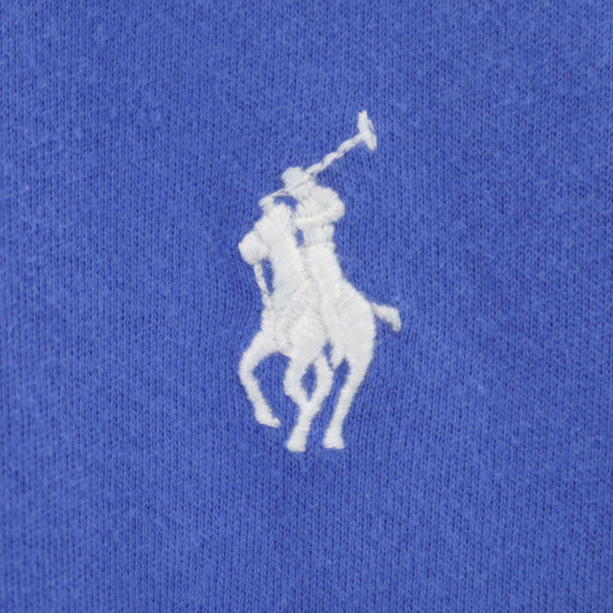 未使用 POLO GOLF RALPH LAUREN ポロゴルフラルフローレン 長袖 ハーフジップ 天竺 カットソー L 青紫 メンズ