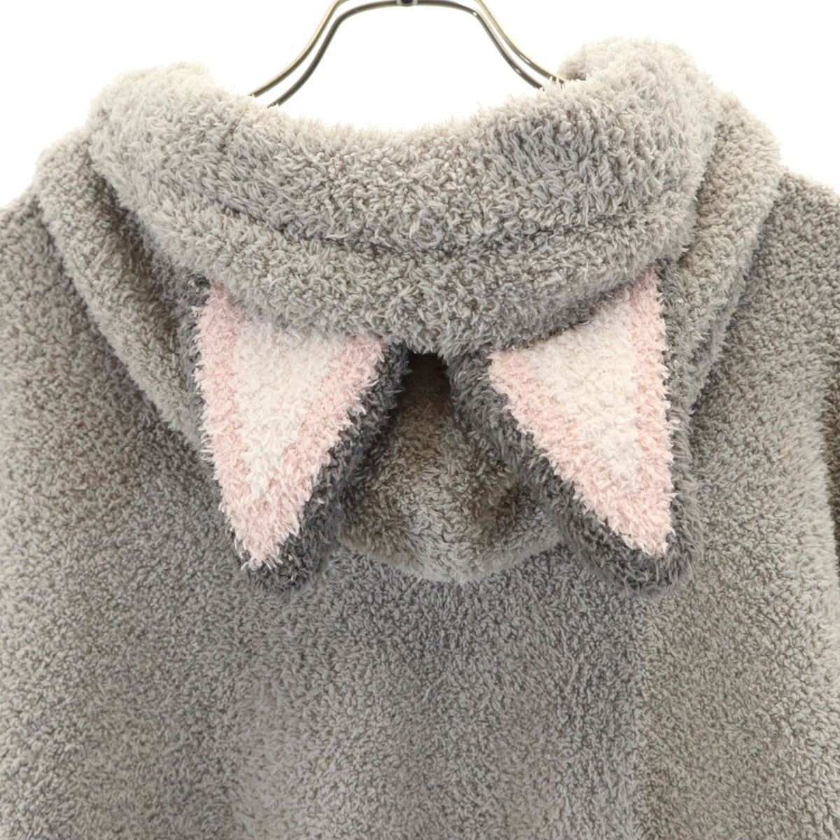 gelato pique ジェラートピケ あつまれ どうぶつの森 コラボ 長袖 キャラクター ジップパーカー F グレー レディース