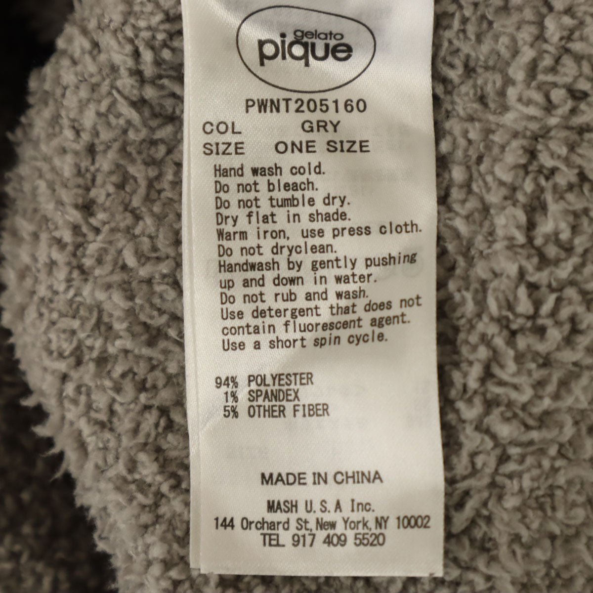 gelato pique ジェラートピケ あつまれ どうぶつの森 コラボ 長袖 キャラクター ジップパーカー F グレー レディース