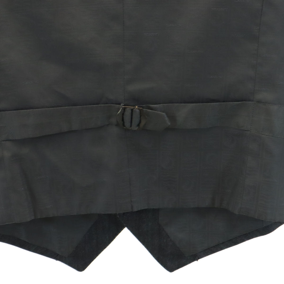 LANVIN ランバン 90s オールド ベスト 46-44 グレー メンズ