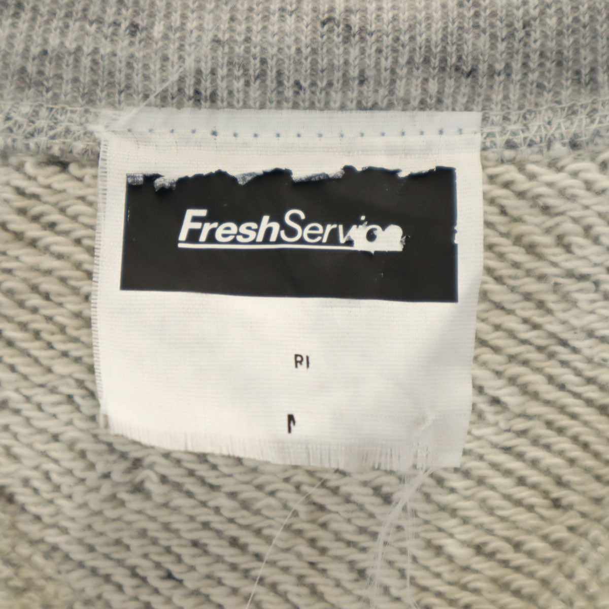 FreshService フレッシュ サービス 日本製 長袖 トレーナー M グレー スウェット メンズ