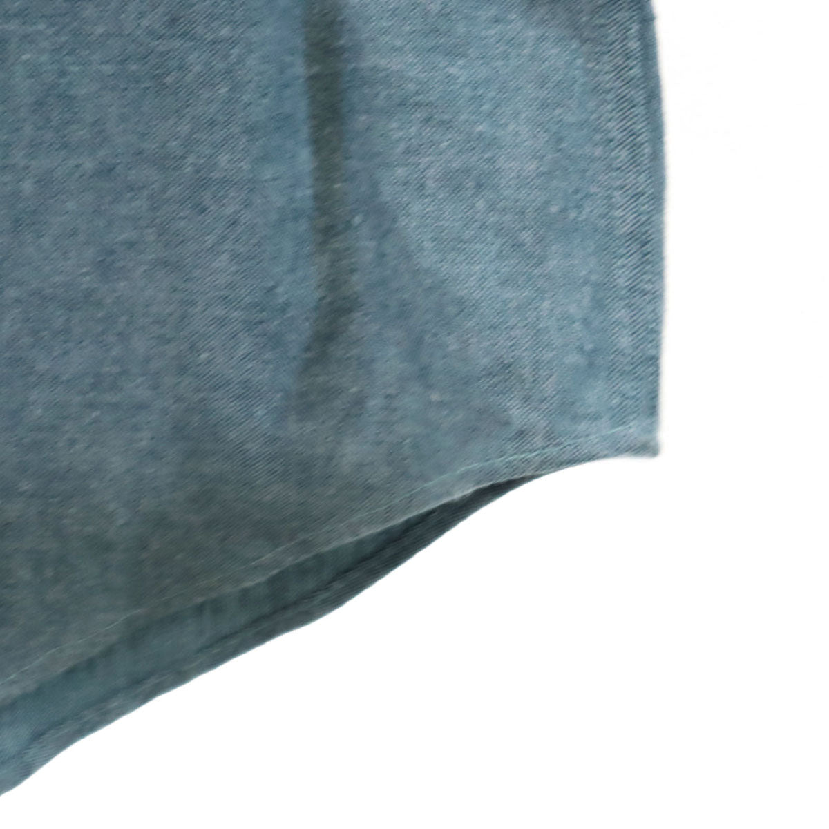 ETRO エトロ イタリア製 長袖 ボタンダウンシャツ 44 ブルー系 レディース