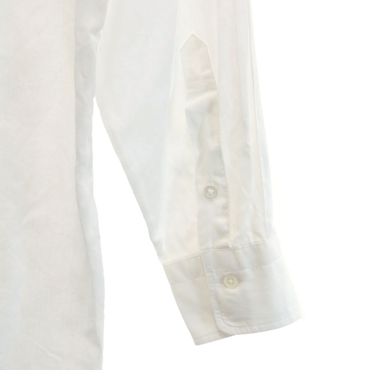 BURBERRY LONDON バーバリーロンドン リネンブレンド 長袖 シャツ 38-80 ホワイト 三陽商会 メンズ