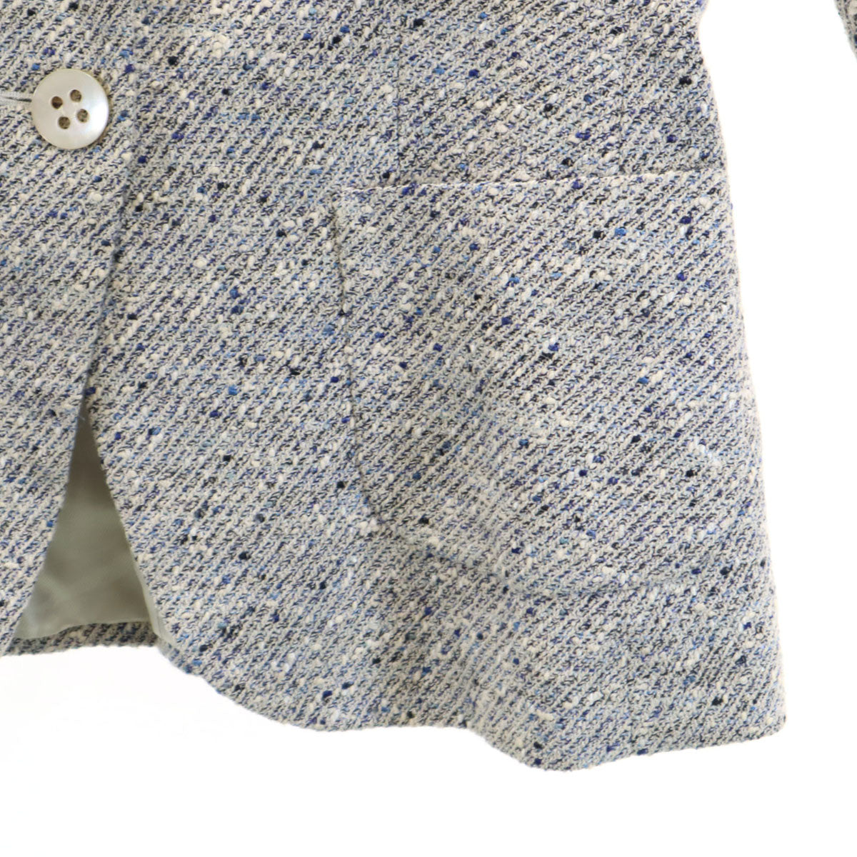 MAX MARA マックスマーラ イタリア製 テーラードジャケット 42 ライトグレー レディース