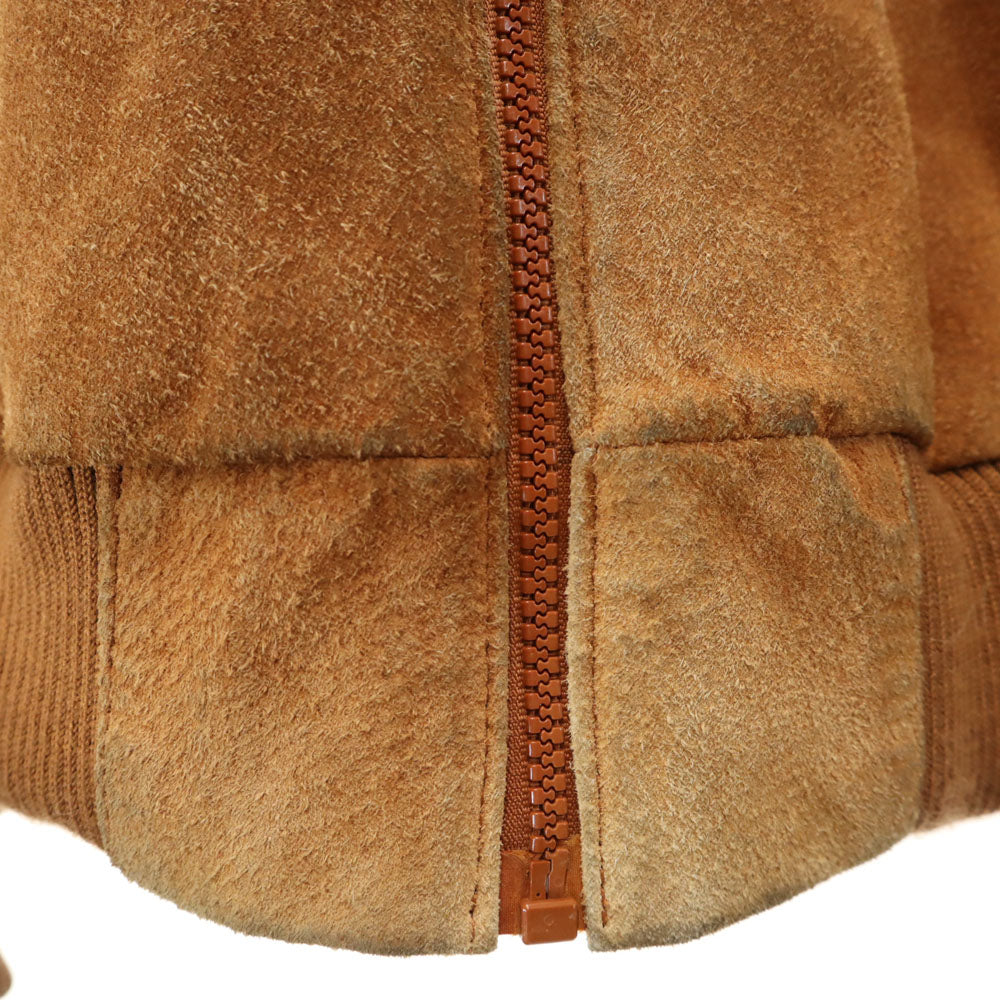 バーマンズ 80s ヴィンテージ ムートンジャケット 40 キャメル メンズ