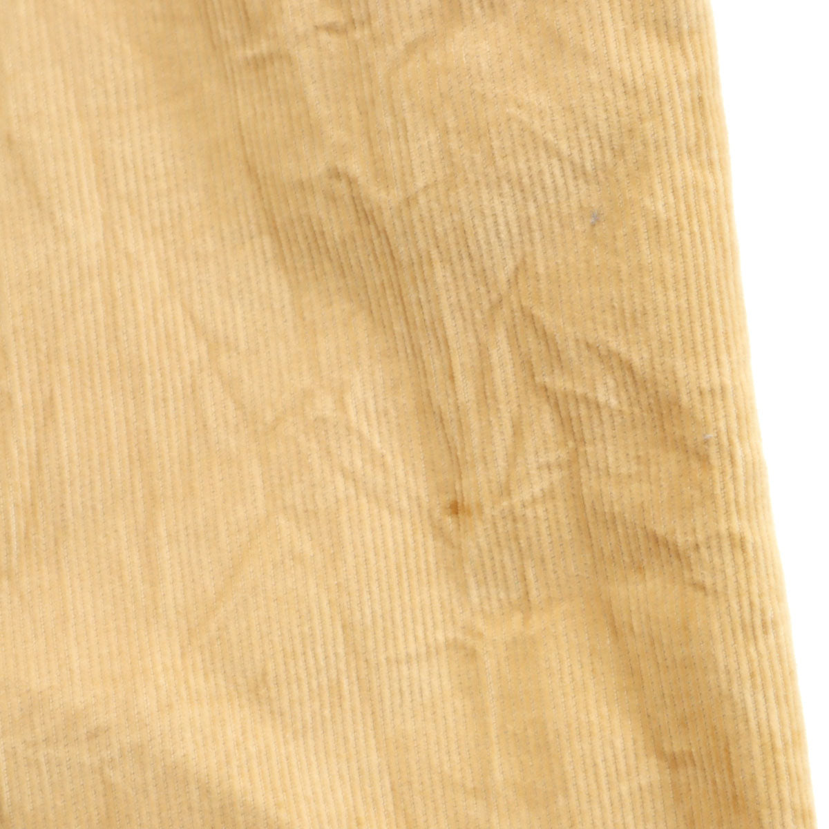 BUSHHOG 90s 80s オールド 長袖 コーデュロイ ウエスタンシャツ L ベージュ 裏キルティング メンズ