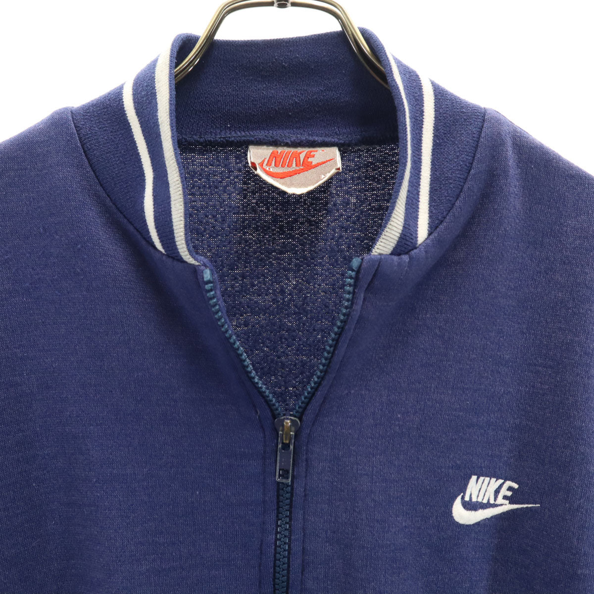 NIKE ナイキ 90s オールド 銀タグ スウェット ブルゾン M ネイビー ジャケット メンズ