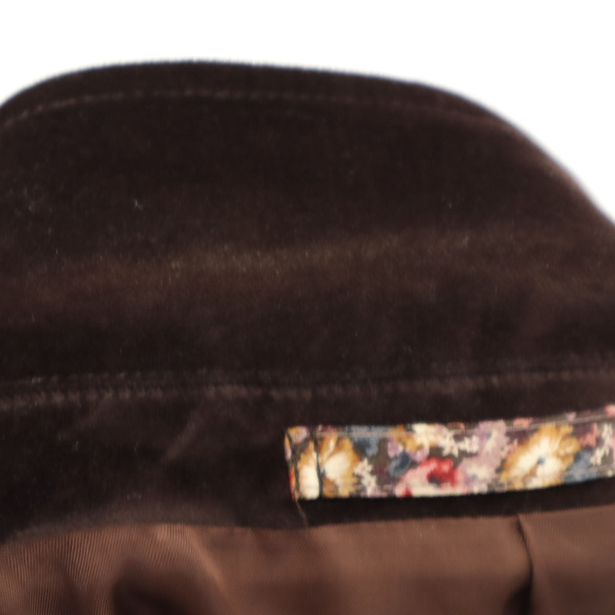 PS Paul Smith ピーエスポールスミス 日本製 ベロア テーラードジャケット M ブラウン メンズ