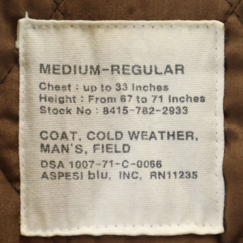 ASPESI アスペジ ミリタリージャケット M カーキ blu メンズ