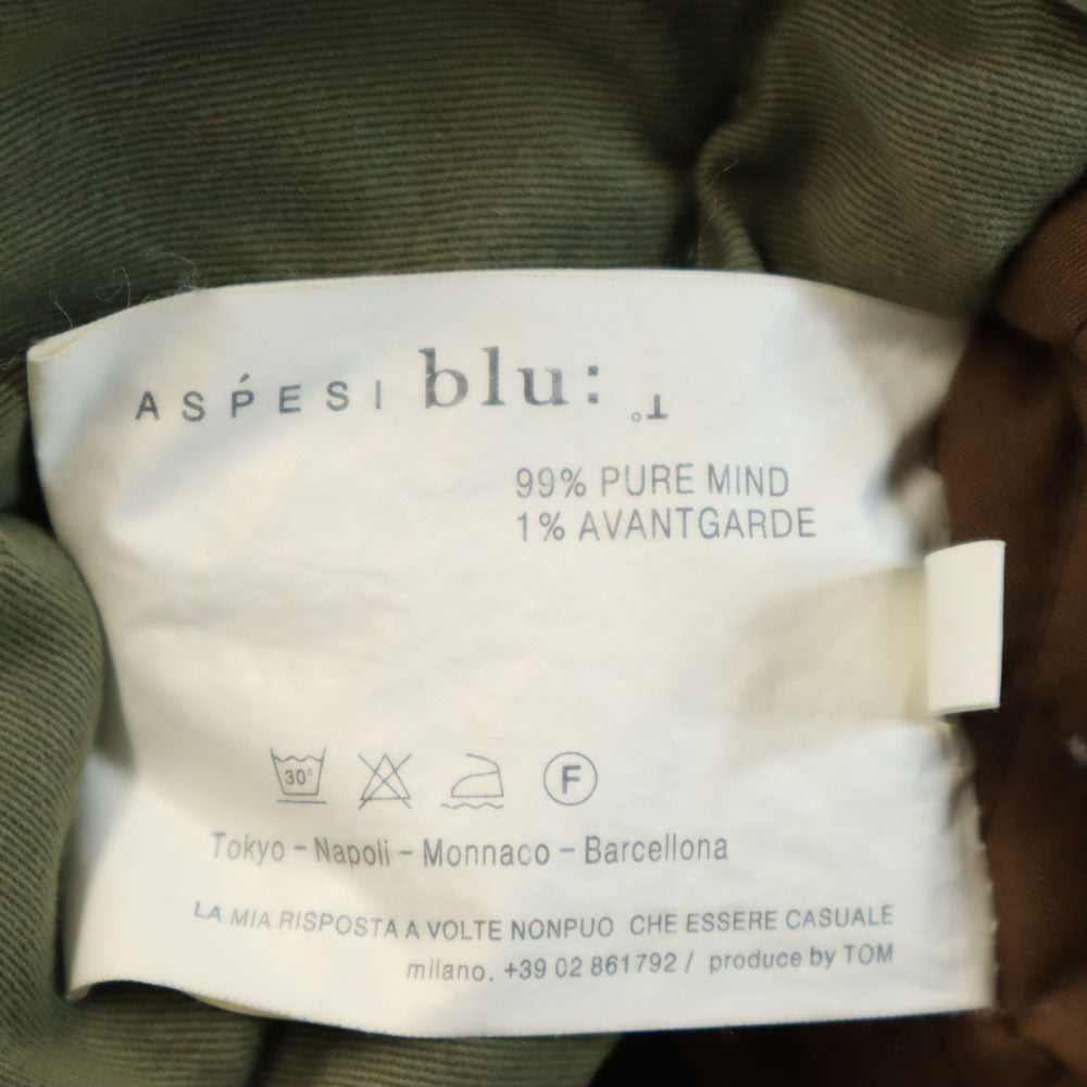 ASPESI アスペジ ミリタリージャケット M カーキ blu メンズ