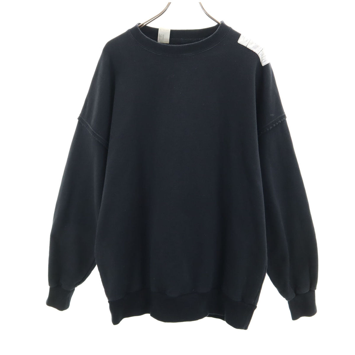 N.HOOLYWOOD エヌハリウッド 長袖 スウェット 40 ブラック トレーナー メンズ