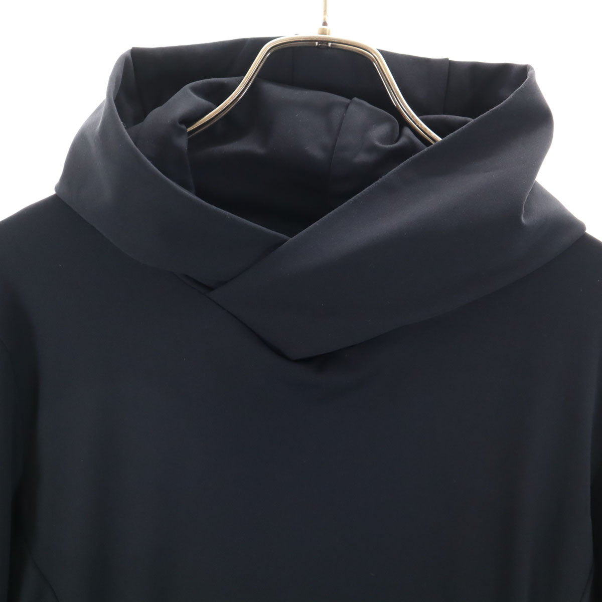 wjk ダヴルジェイケイ 日本製 長袖 パーカー M ブラック メンズ