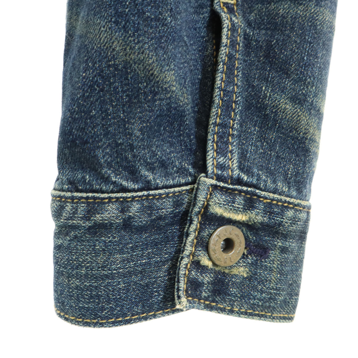 POLO RALPH LAUREN ポロラルフローレン ダメージ加工 デニムジャケット M ジージャン メンズ