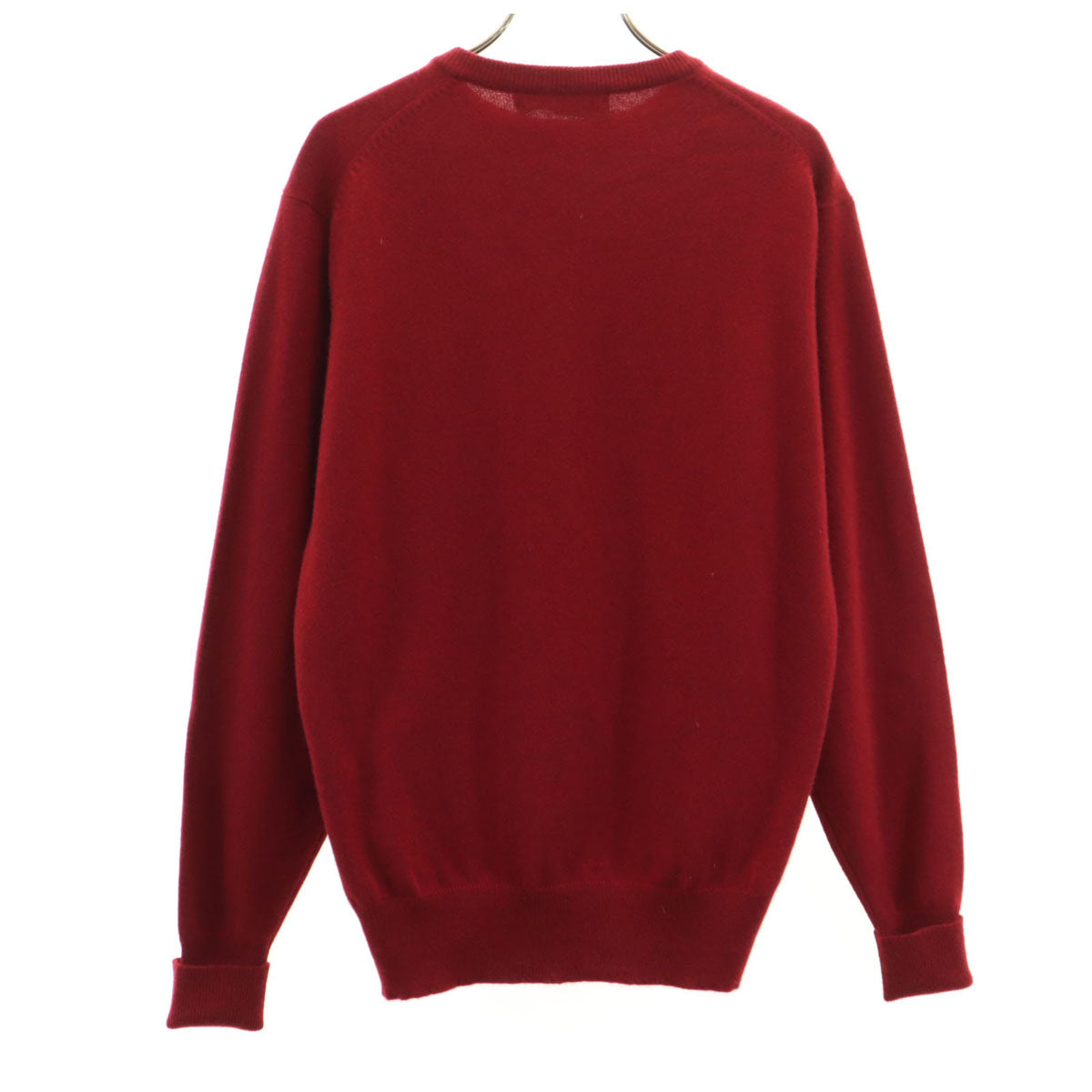 Christian Dior クリスチャンディオール 90s カシミア100％ オールド 長袖 セーター M 赤 ニット メンズ