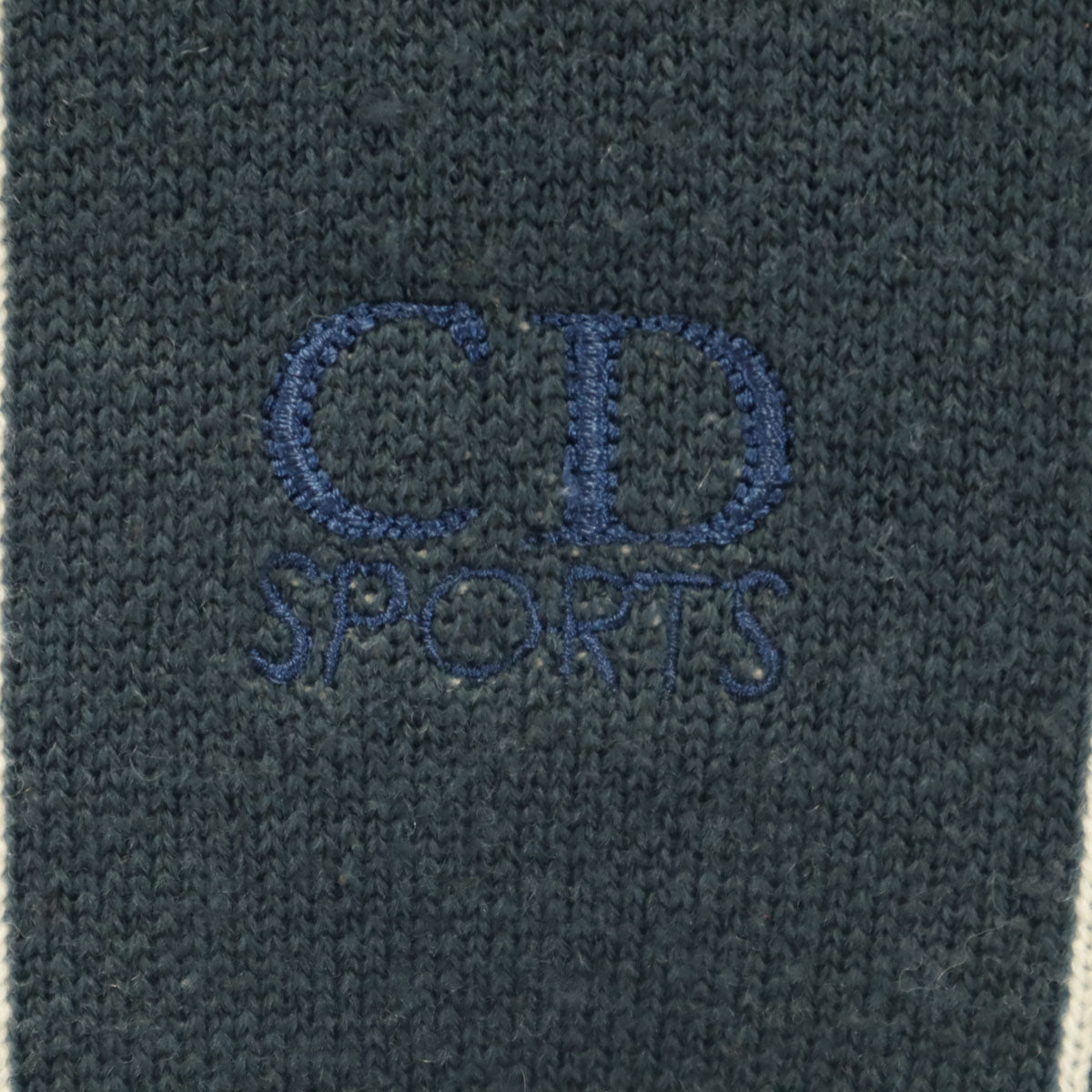 Christian Dior SPORTS クリスチャンディオールスポーツ 90s ウール オールド 長袖 セーター L ネイビー系 ニット メンズ