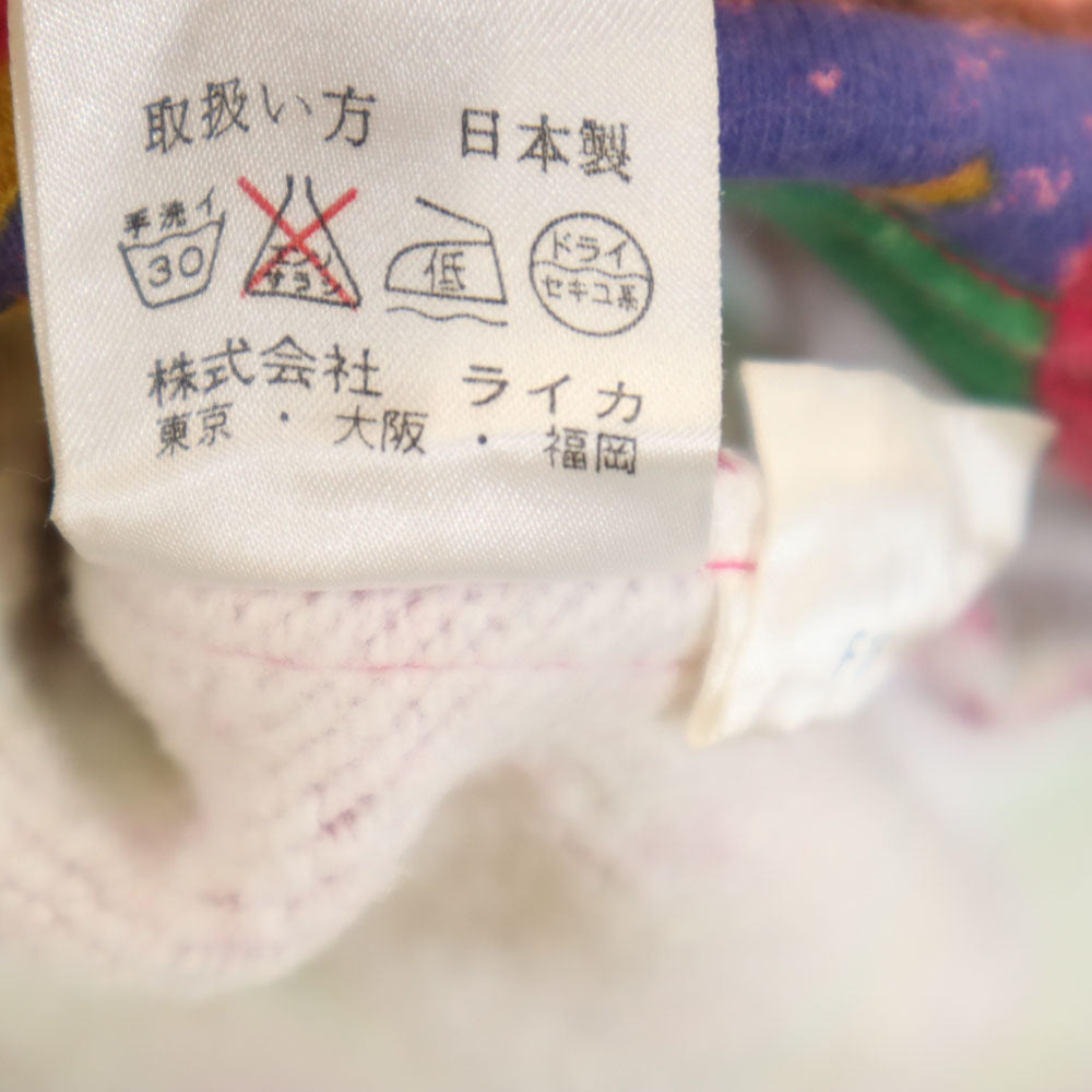 KENZO ケンゾー 90s オールド 総柄切り替え 長袖 スウェット 150