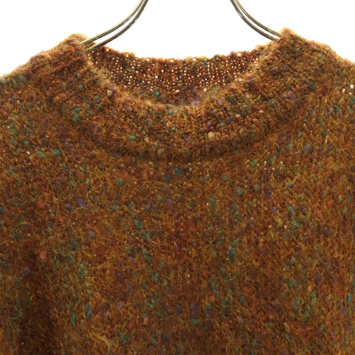 WORTH 90s モヘアブレンド オールド 長袖 セーター M ブラウン系 ニット レディース