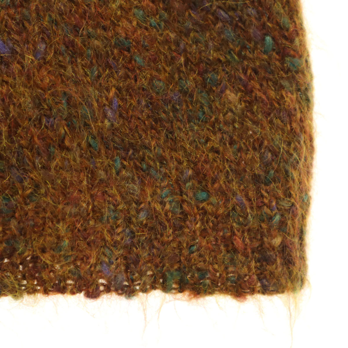 WORTH 90s モヘアブレンド オールド 長袖 セーター M ブラウン系 ニット レディース