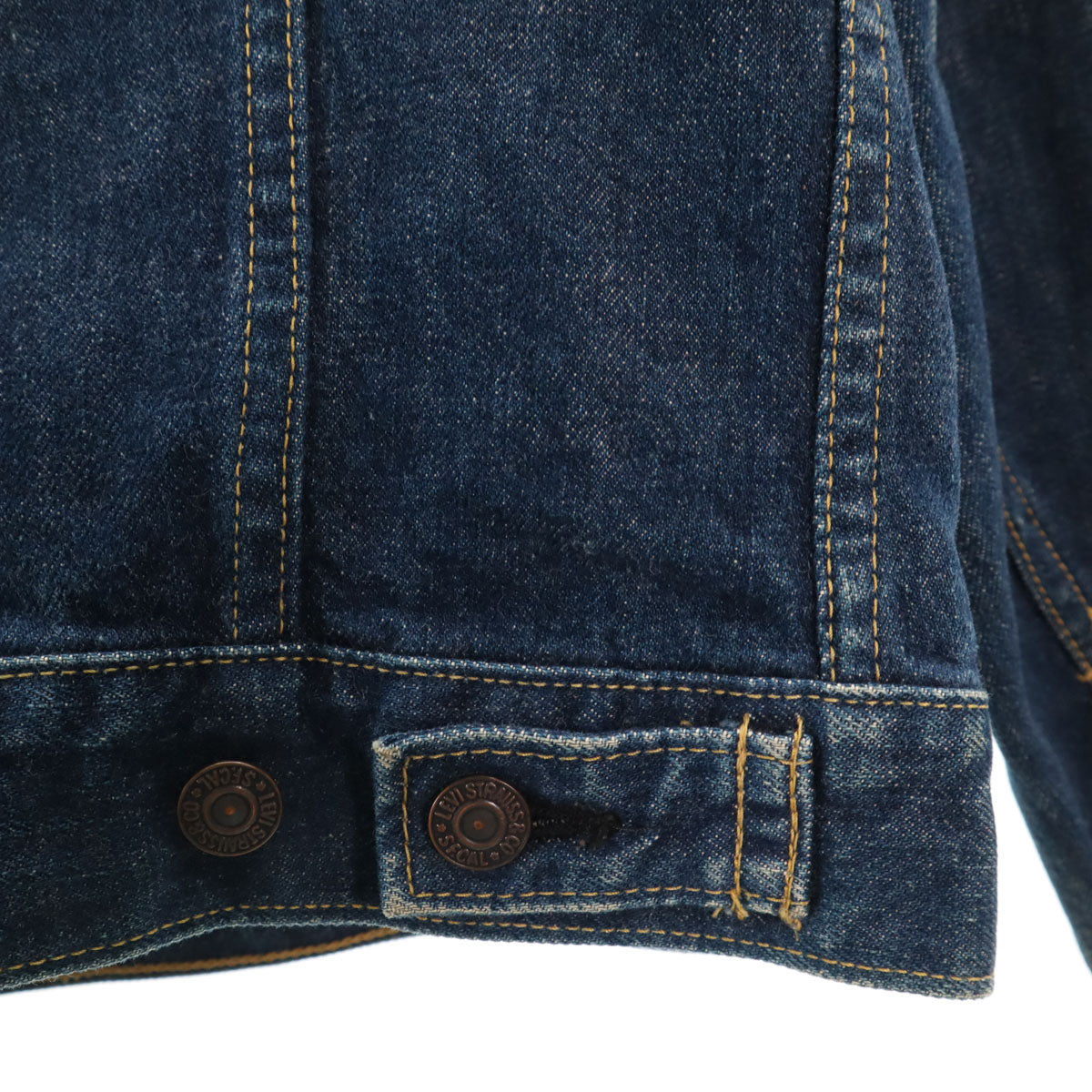 Levi's リーバイス 90s ビッグE 日本製 オールド 復刻 71557 デニムジャケット 36 インディゴ ジージャン メンズ