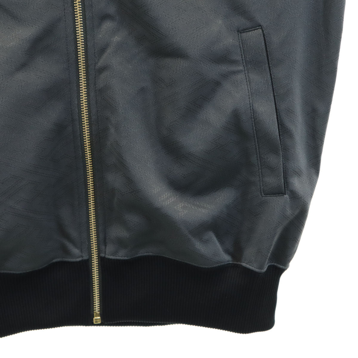 オニツカタイガー✨️トラックジャケット 刺繍 トラ ロゴ 金ジップ L