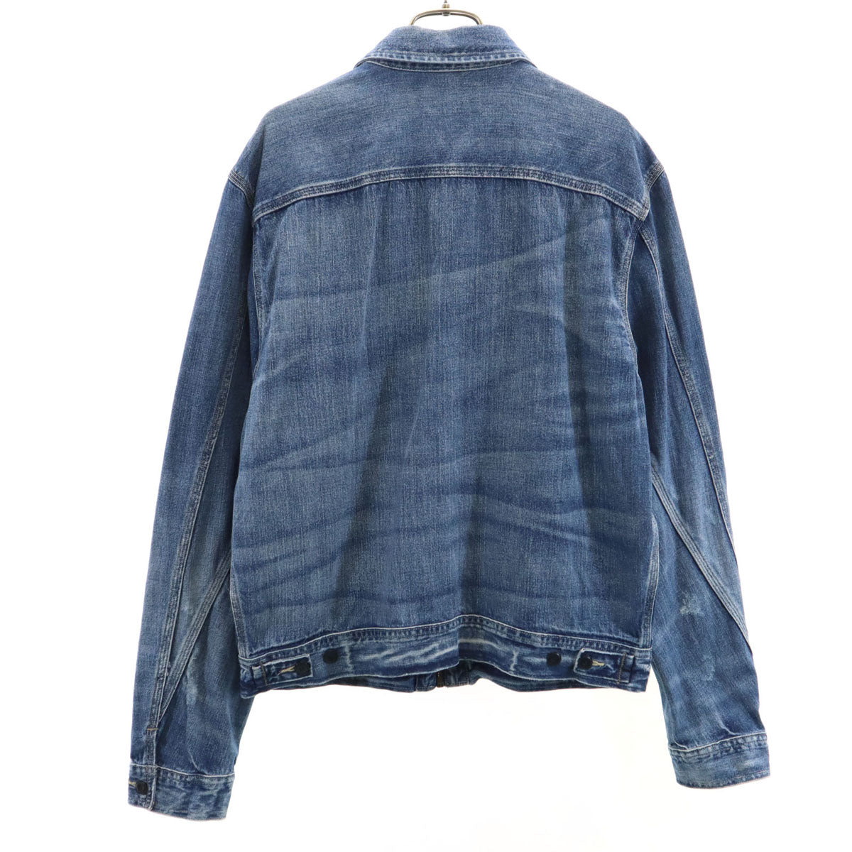 DENIMU＆SUPPLY RALPH LAUREN デニムアンドサプライ ラルフローレン フルジップ デニムジャケット M ブルー系 ジージャン メンズ