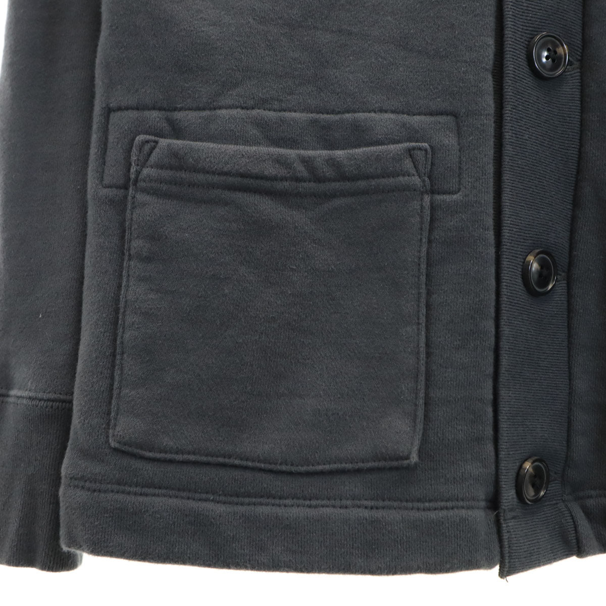 MOMOTARO JEANS 桃太郎ジーンズ 長袖 カーディガン S グレー メンズ