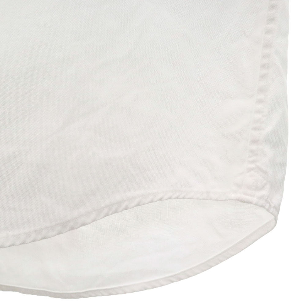 PRADA プラダ 2020年モデル イタリア製 長袖 ボタンダウンシャツ 42 ホワイト メンズ