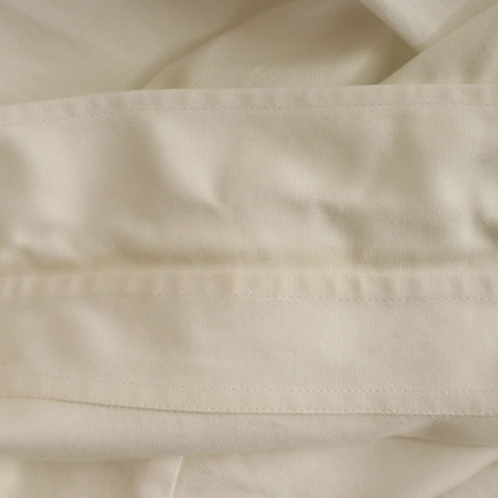 PRADA プラダ 2020年モデル イタリア製 長袖 ボタンダウンシャツ 42 ホワイト メンズ