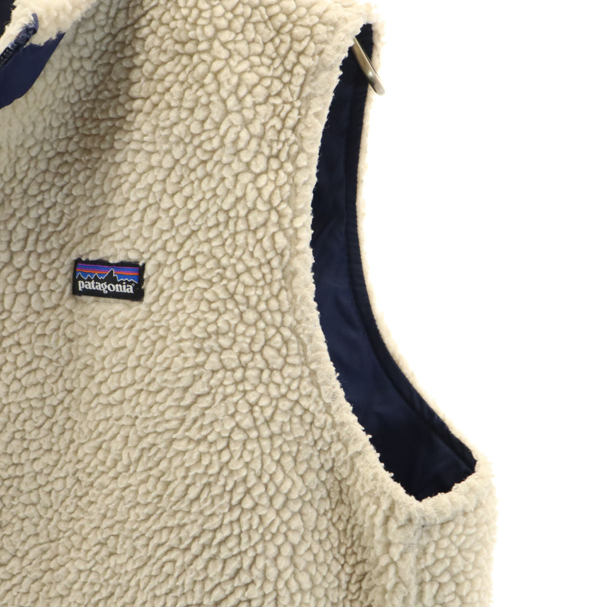 patagonia パタゴニア フリース ベスト XXL 16-18 ベージュ 65619FA19 アウトドア キッズ