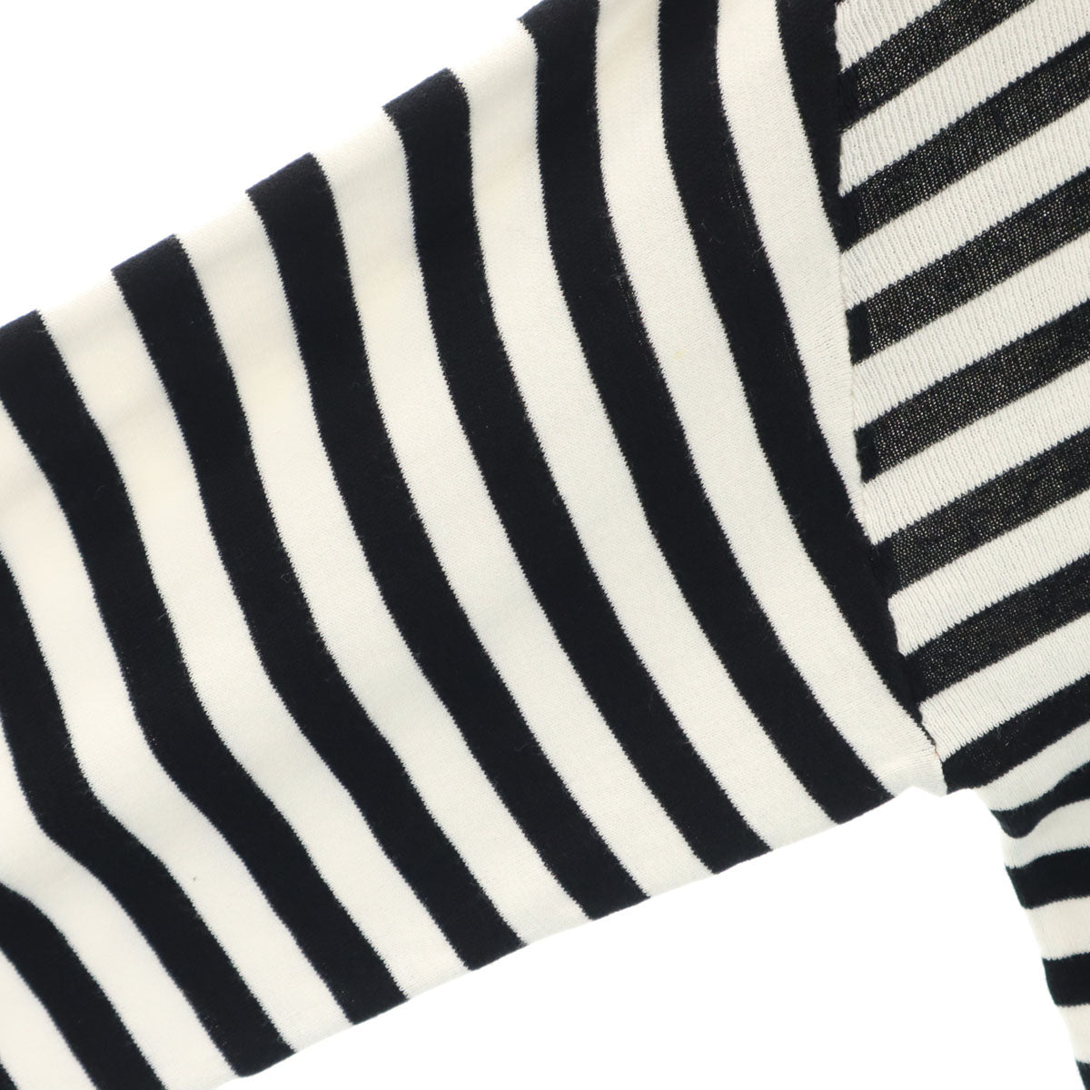 Mila Owen ミラオーウェン ボーダー柄 長袖 ニット F ホワイト レディース