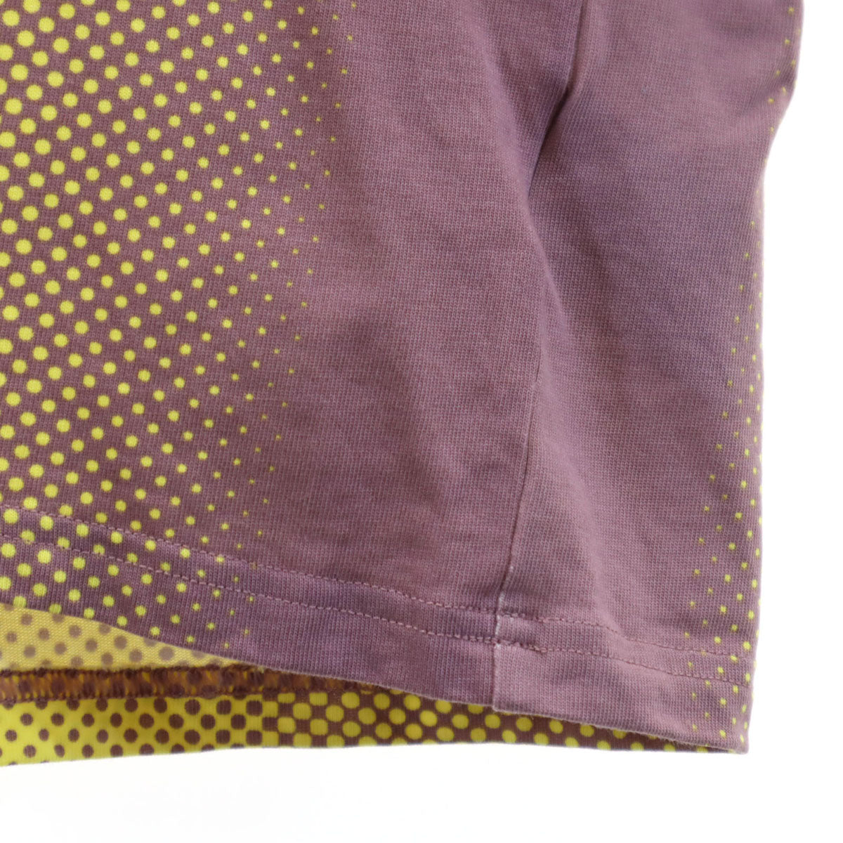 NIKE ナイキ STUSSY ステューシー コラボ グラデーション 長袖 Tシャツ S イエロー ロンT メンズ