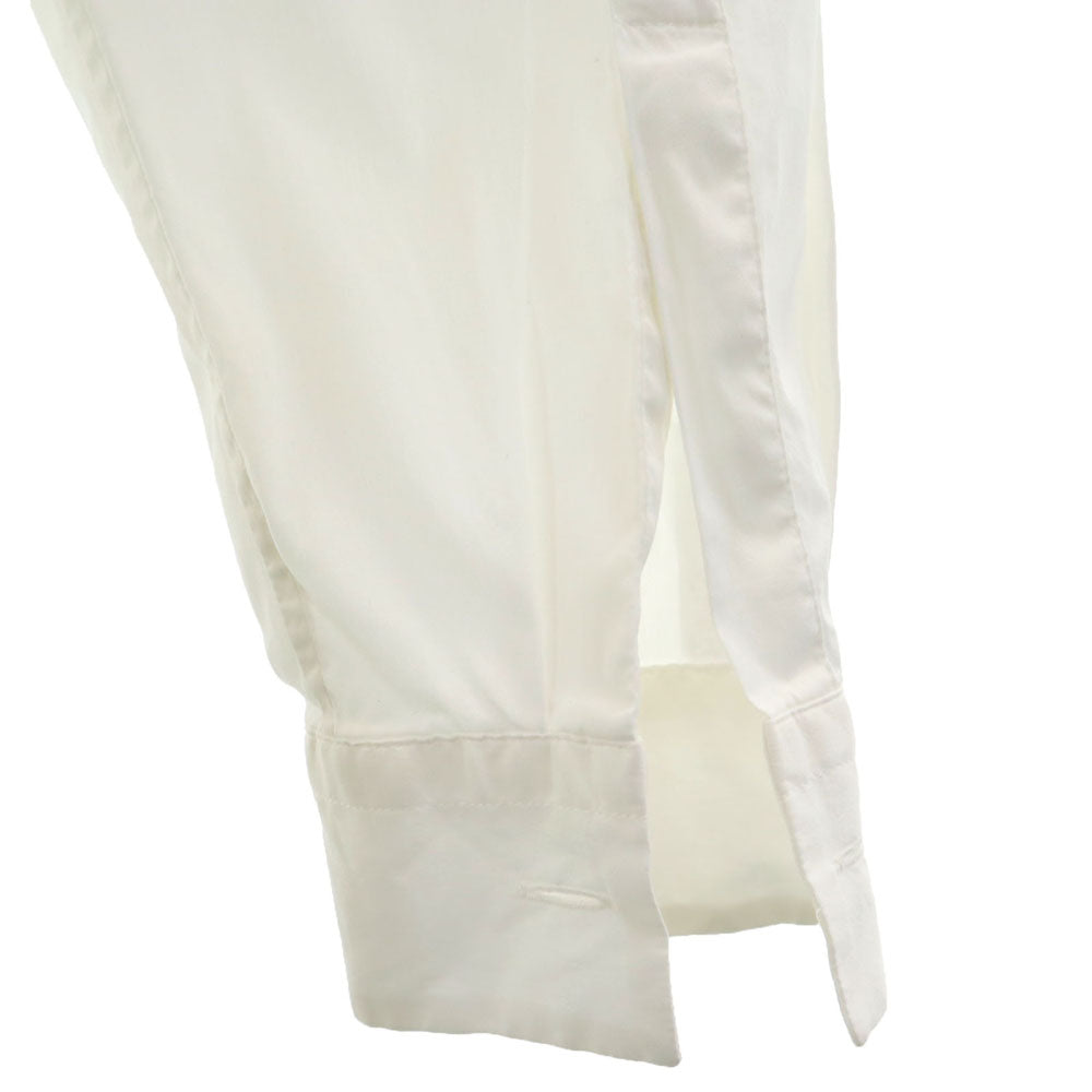 PRADA プラダ 2007年モデル イタリア製 長袖 フリル ボタンダウンシャツ 40 ホワイト 予備ボタン付き メンズ PRADA プラダ 2007年モデル イタリア製 長袖 フリル ボタンダウン