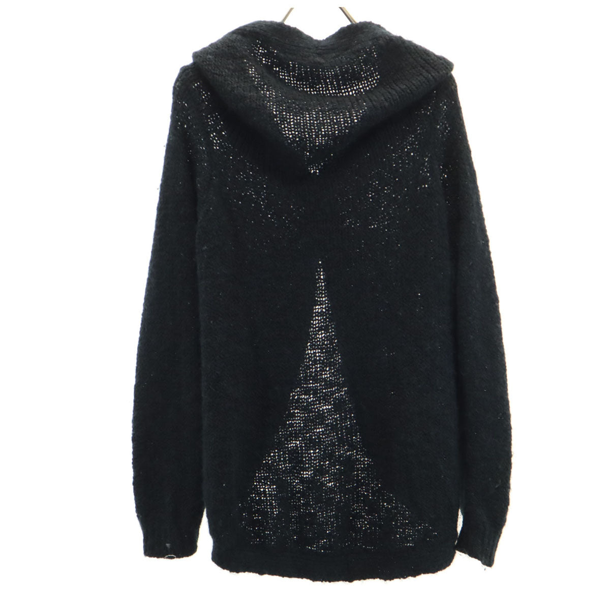 MARNI マルニ イタリア製 ウールブレンド 長袖 ニットカーディガン 40 黒 レディース