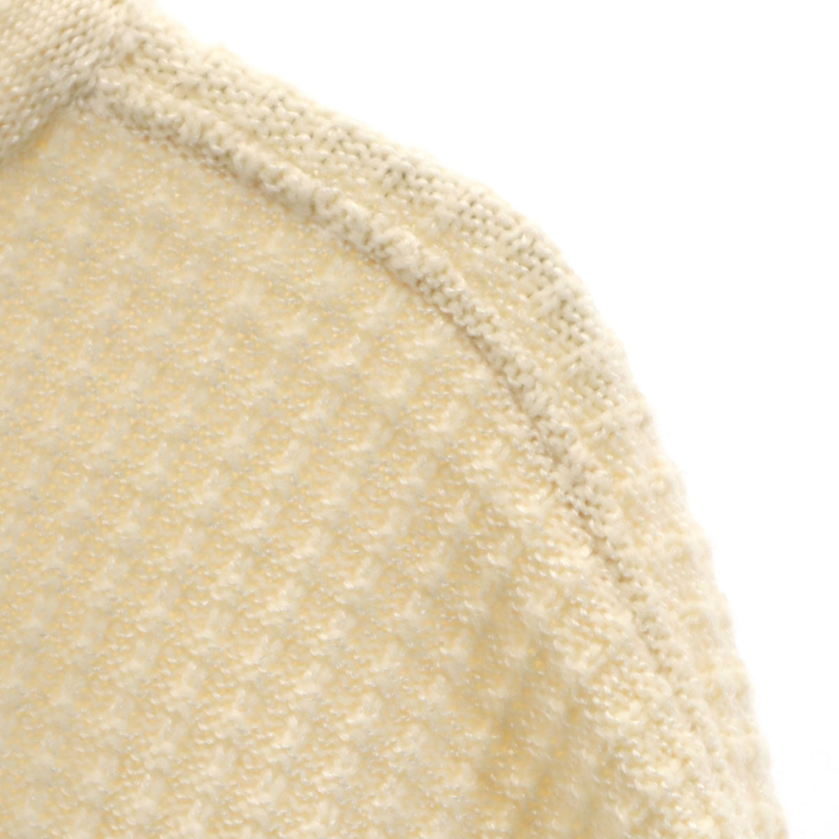 santa fe サンタフェ 90s 日本製 ウールブレンド オールド 長袖 セーター 3 アイボリー ニット メンズ