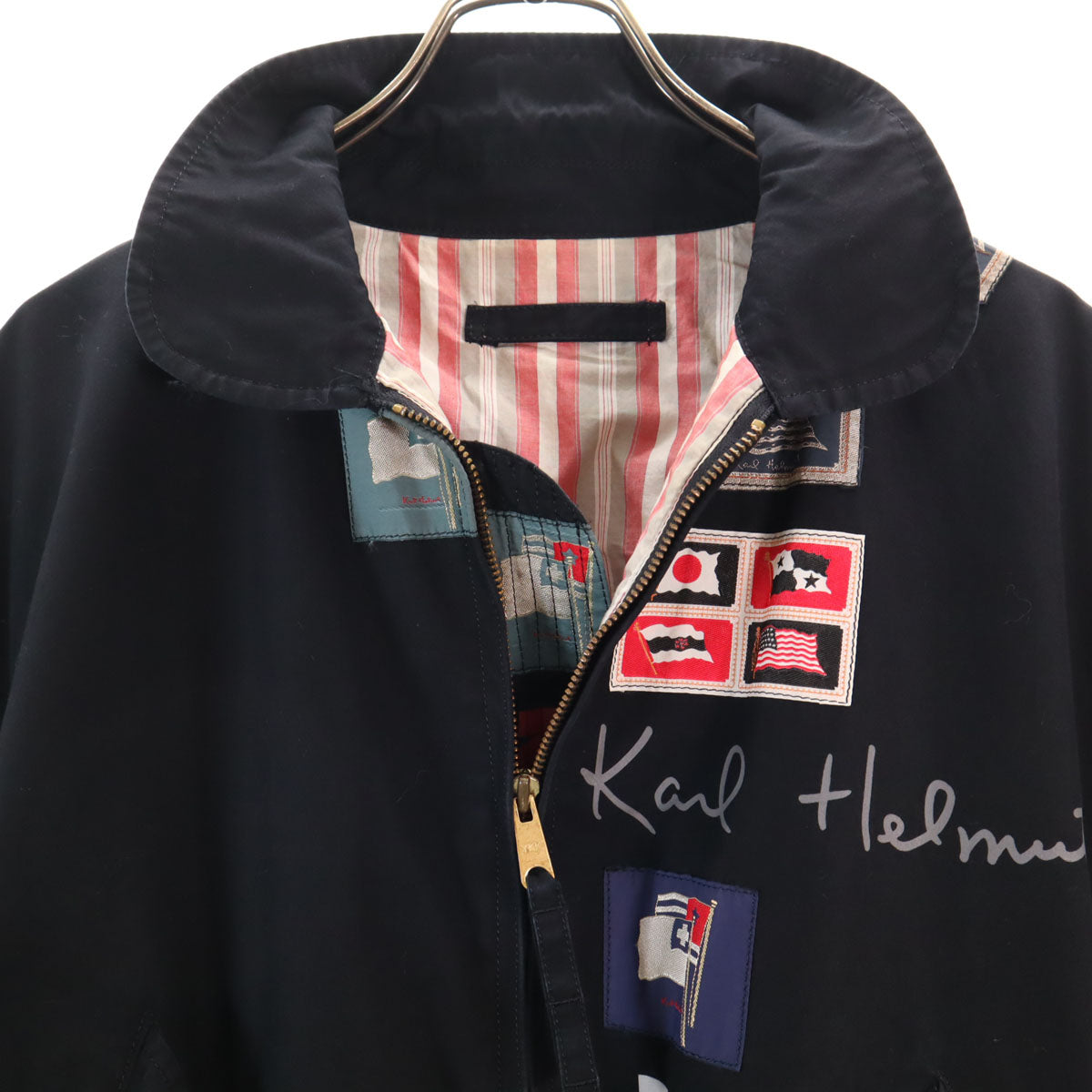 Karl Helmut カールヘルム コットンジャケット ブラック系 メンズ