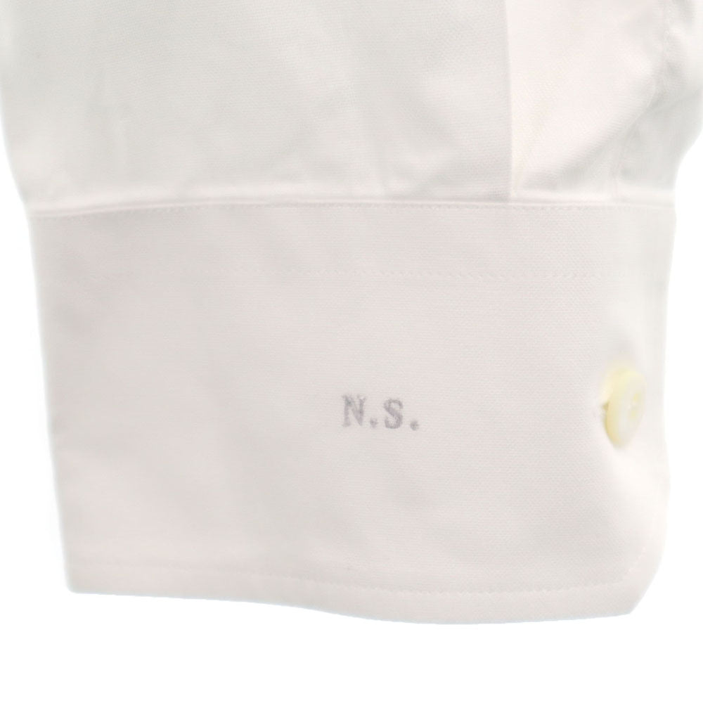 PRADA プラダ 2017年モデル イタリア製 長袖 ボタンダウンシャツ 42 ホワイト メンズ