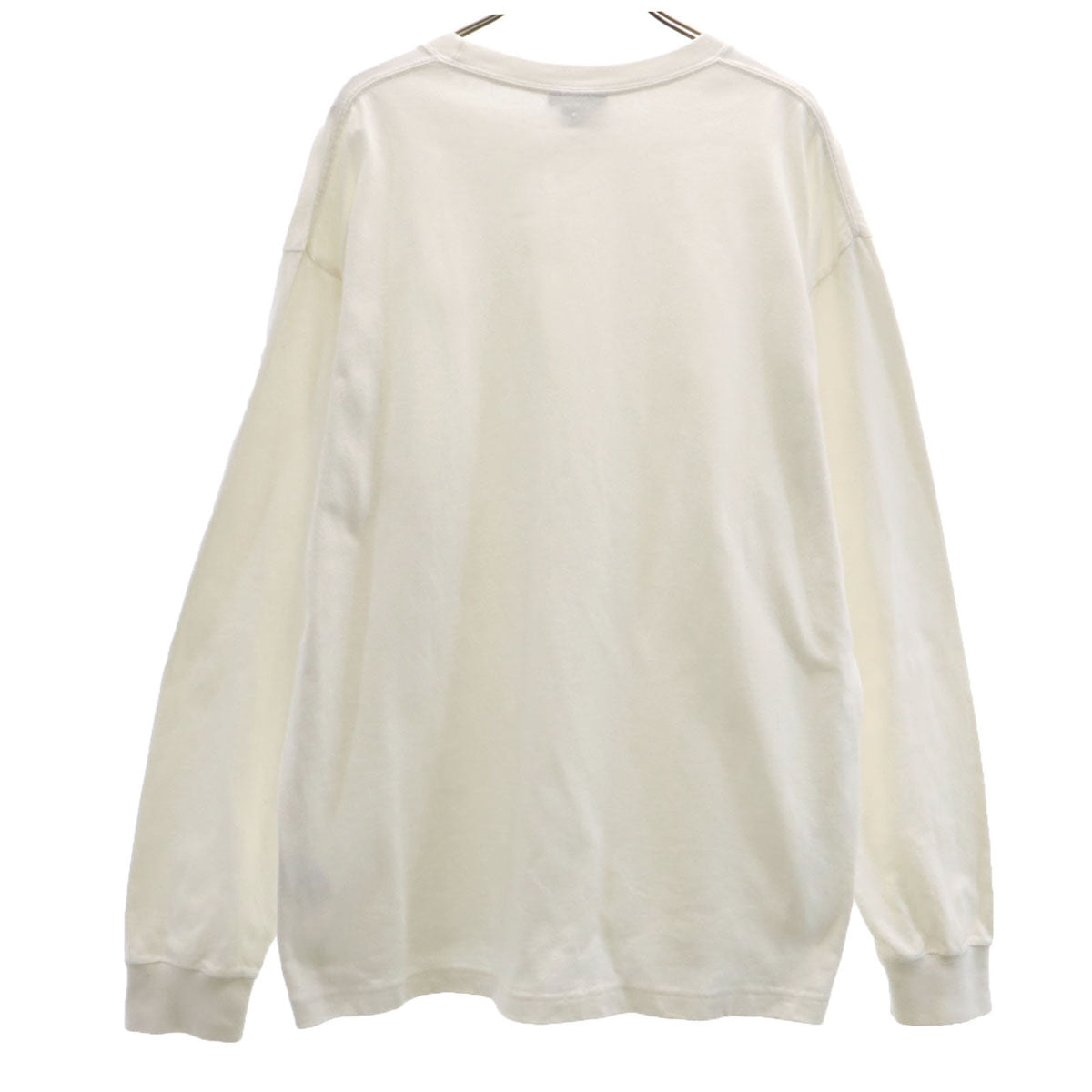 THE NORTH FACE ザノースフェイス 長袖 Tシャツ XXL ホワイト ビッグサイズ ロンT アウトドア NT32345 メンズ