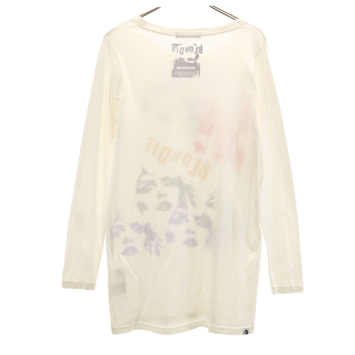 HYSTERIC GLAMOUR ヒステリックグラマー 日本製 BLONDIE 長袖 Tシャツ F ホワイト系 ロンT レディース