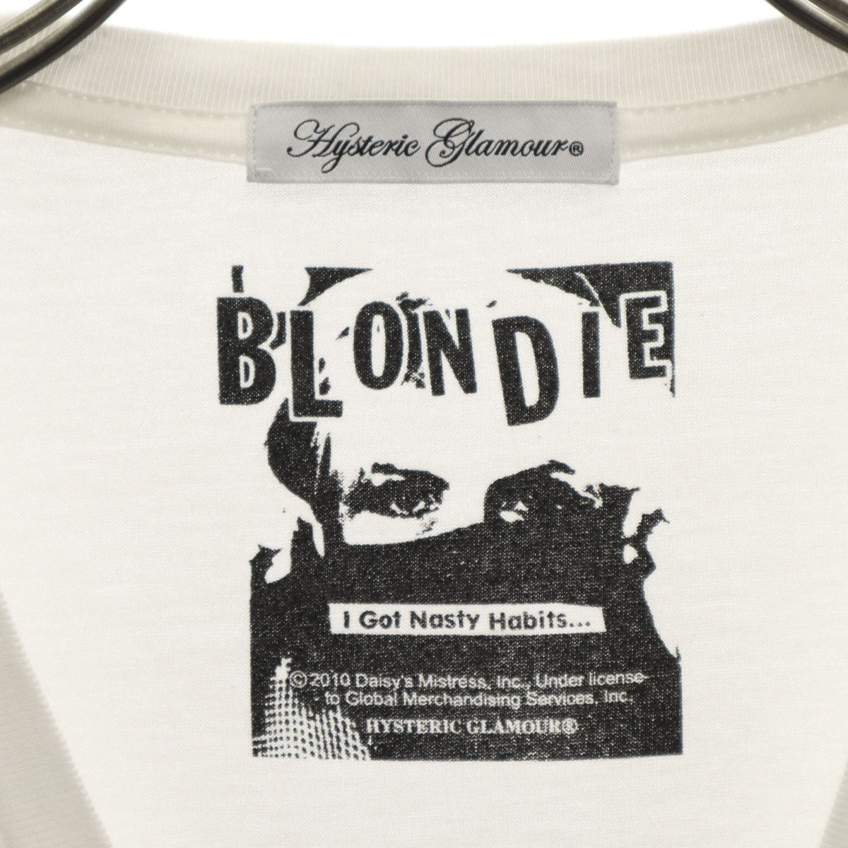 【希少】HYSTERIC GLAMOUR 長袖Tシャツ デビルガール ホワイト 希少】HYSTERIC GLAMOUR 長袖Tシャツ デビルガール ホワイト