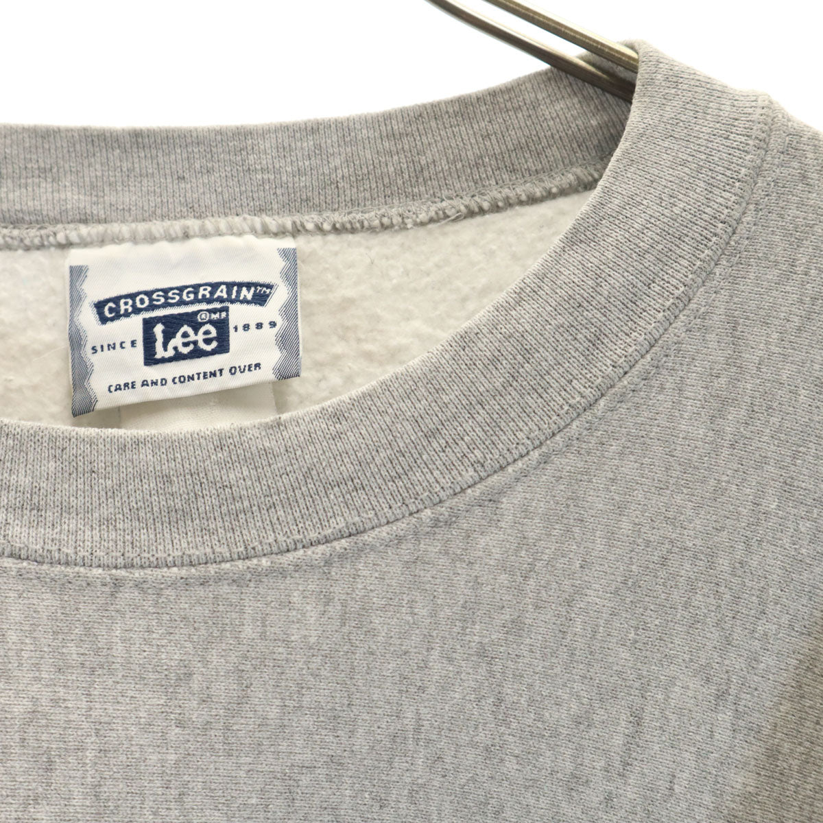 Lee リー 90s オールド 長袖 スウェット トレーナー グレー メンズ