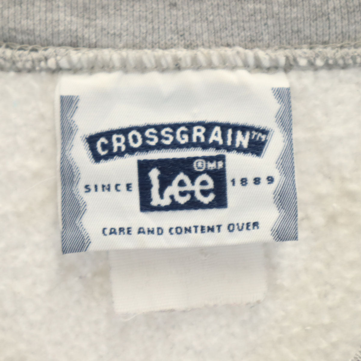 Lee リー 90s オールド 長袖 スウェット トレーナー グレー メンズ