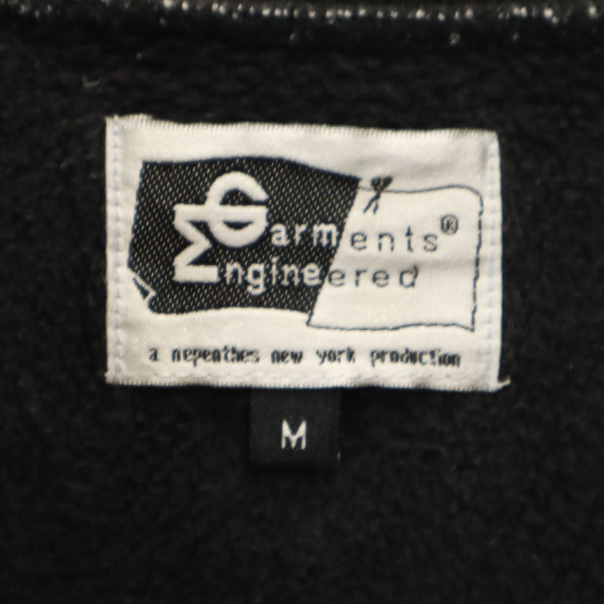 Engineered Garments エンジニアードガーメンツ カナダ製 長袖 スウェット ジップパーカー M チャコールグレー メンズ