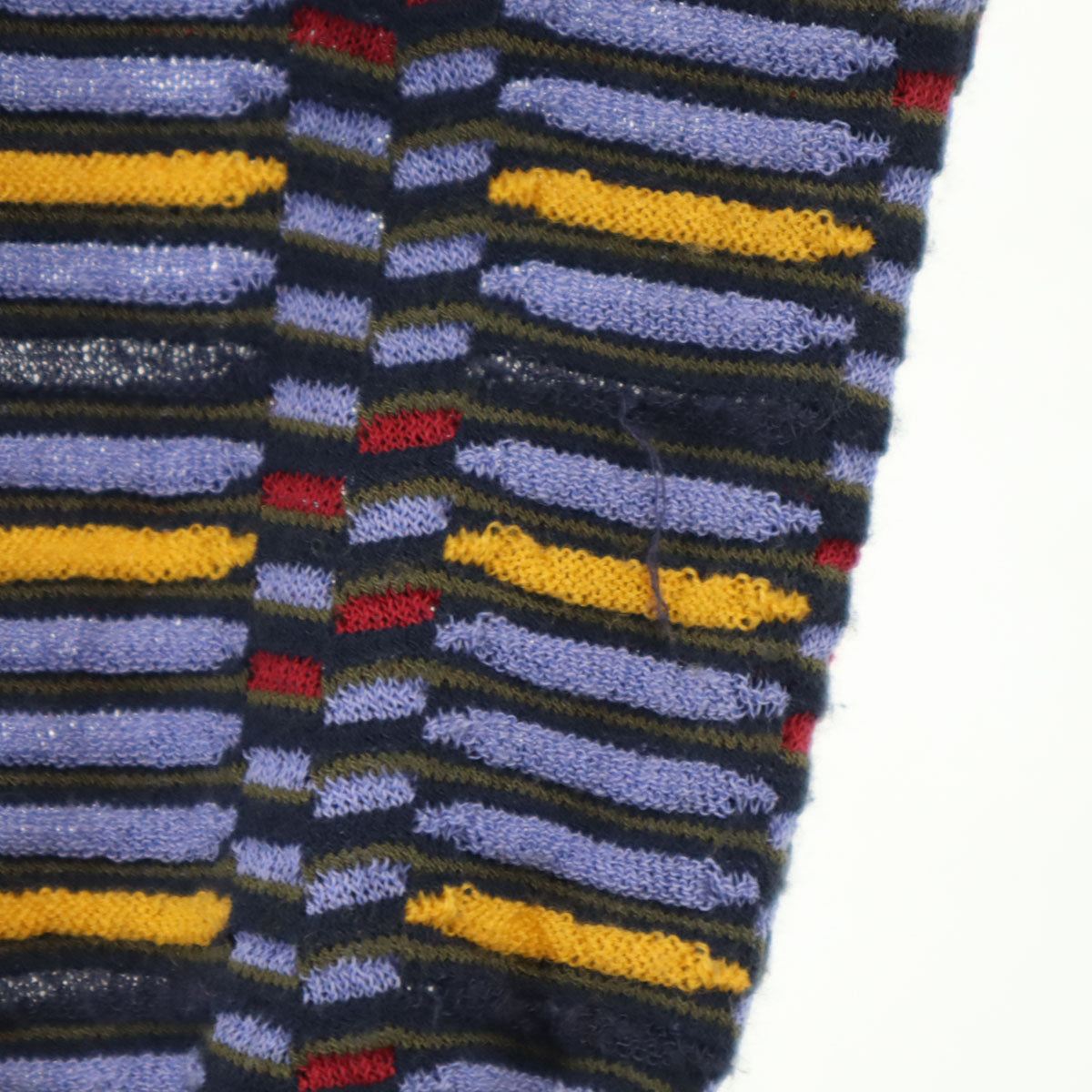 Missoni ミッソーニ 総柄 長袖 ニット 40 パープル セーター レディース